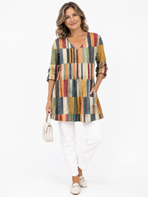 Chloe | Blusa larga con escote en V